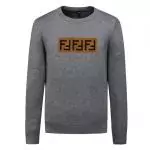 pull homme fendi oversize ff embroidery cashmere